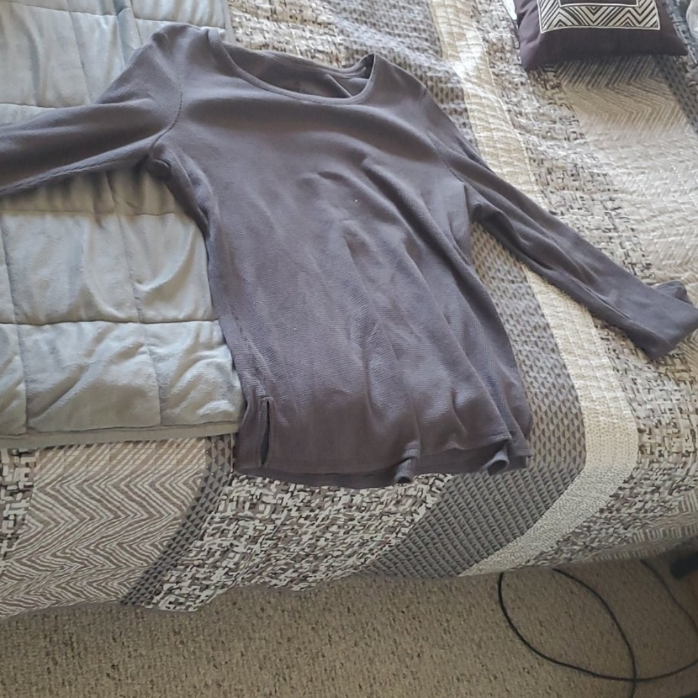 Gramicci Henley grey top
